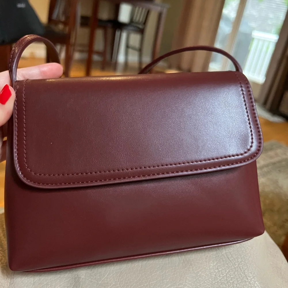 Brandy Melville burgundy Crossbody Bag - Picture 2 of 5